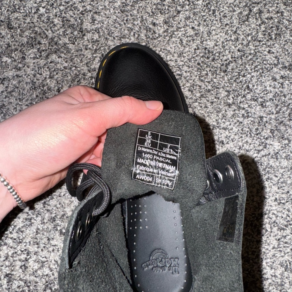 Dr. Martens Black Leather Boots